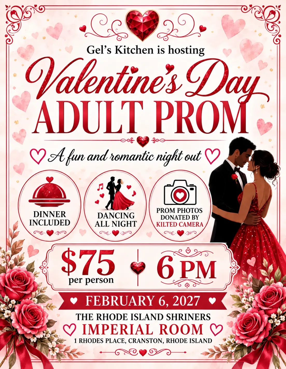 Upcoming event at Gel's Kitchen