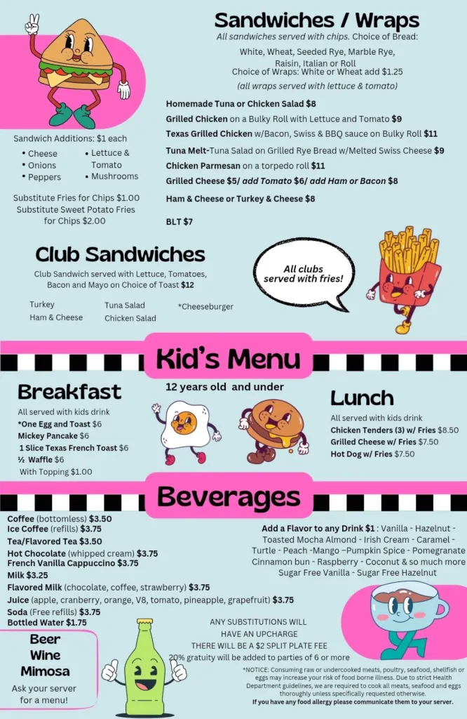 Gel's Kitchen menu